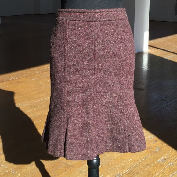 Kors By Michael Kors Burgundy wool skirt - Picture 7 of 9